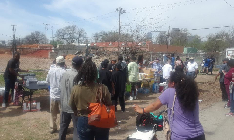 Homeless Cookout Photo 9